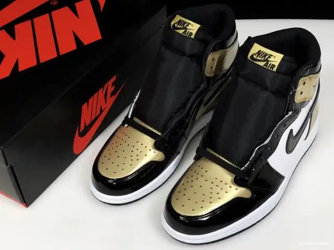 Glod High Toe Jordan Air Retro 861428-007 1 0614